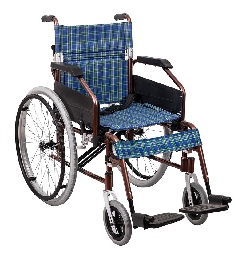 Сверхлегкая ручная инвалидная коляска с ручным управлением
