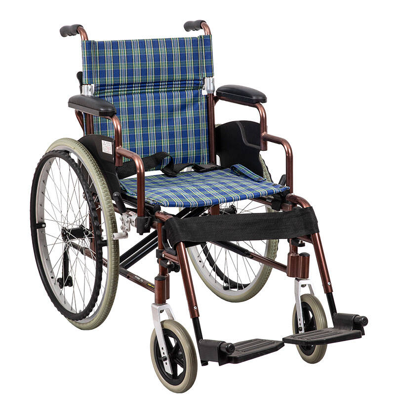 Легкая складная ручная инвалидная коляска для взрослых