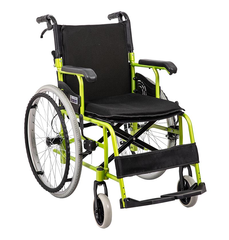Медицинская регулируемая складная ручная инвалидная коляска