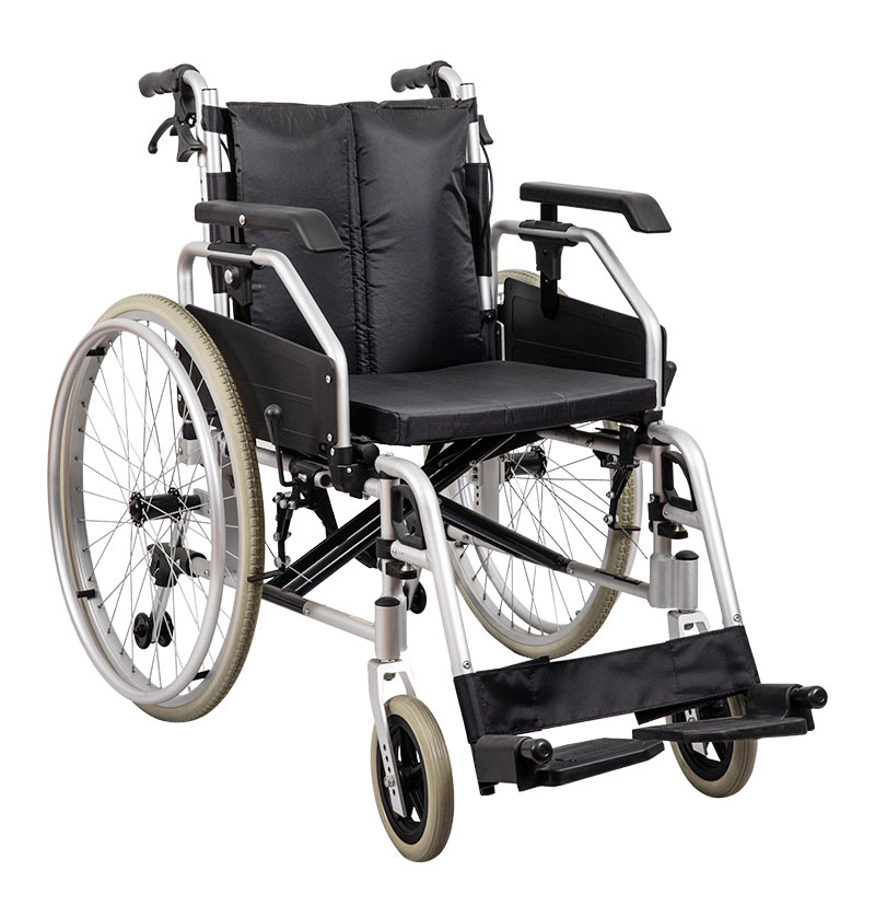 Легкая ручная инвалидная коляска из алюминиевого сплава